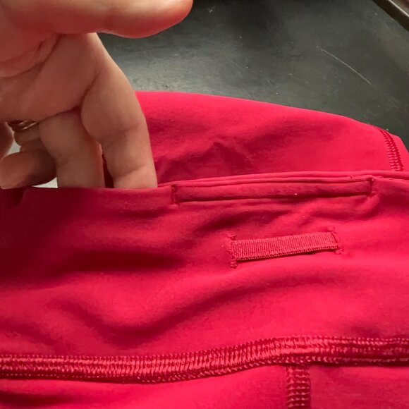Lululemon Pink Tight Stuff Tights Size 10 - Picture 8 of 8